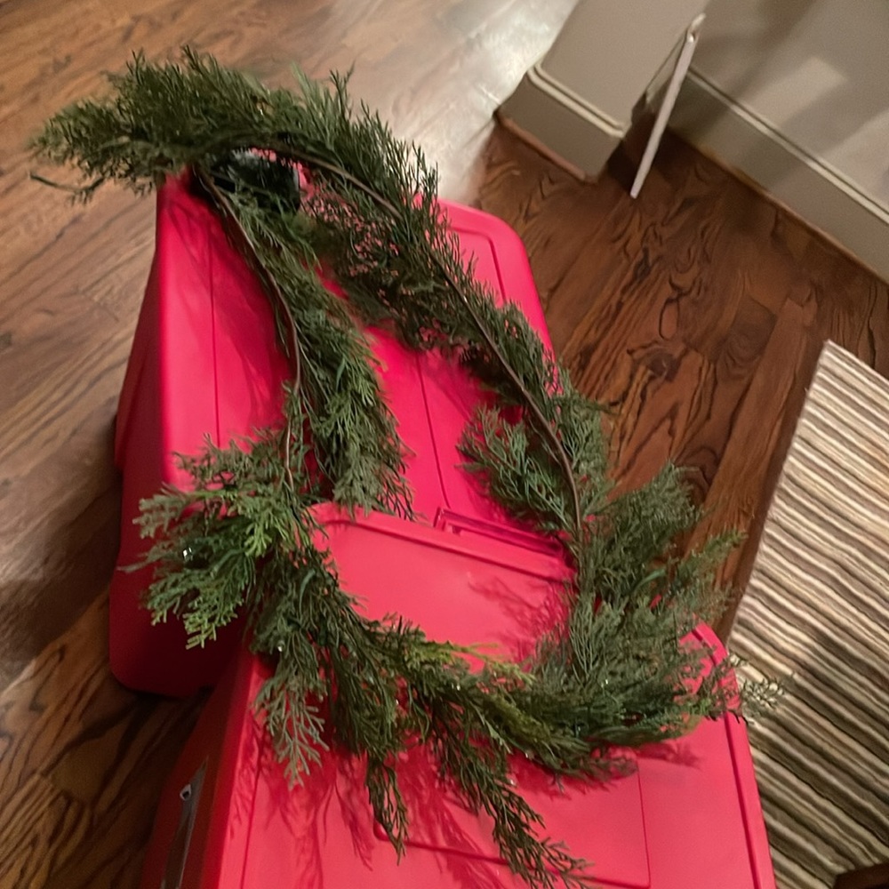 LED Cordless Holiday Garland - 6 ft